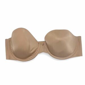 Victoria’s Secret Multiway Strapless Bra-Nude/Beige-Size 36C-clean girl-neutral